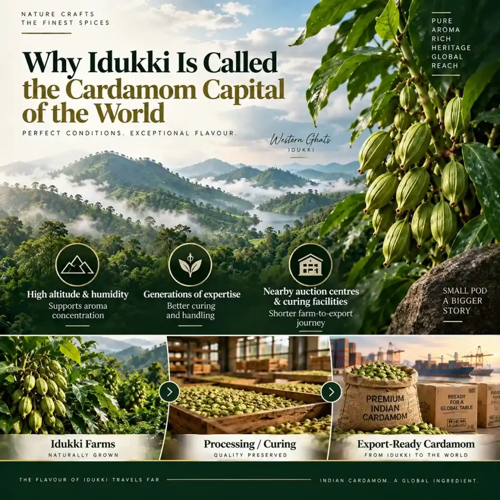 bulk green cardamom suppliers Idukki